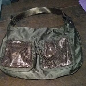 Purse with orange inside